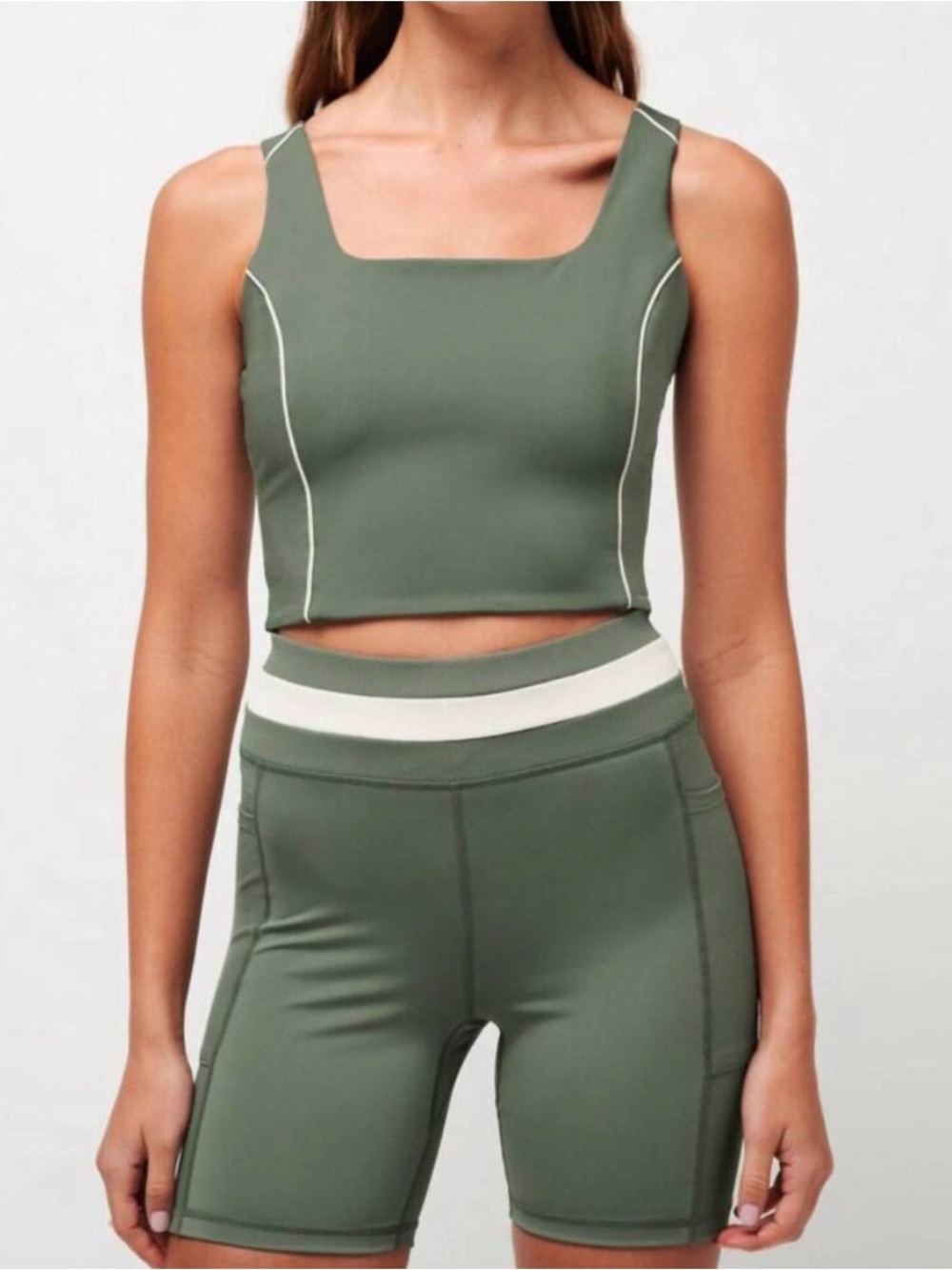 Travis Mathew Jetset Mindset Move Knit Tank Top Agave Green Small